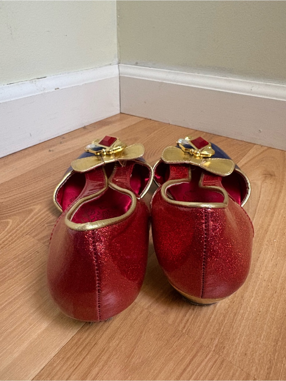 Disney Snow White Blue and Red Jewel-Embellished Flats - Picture 4 of 9